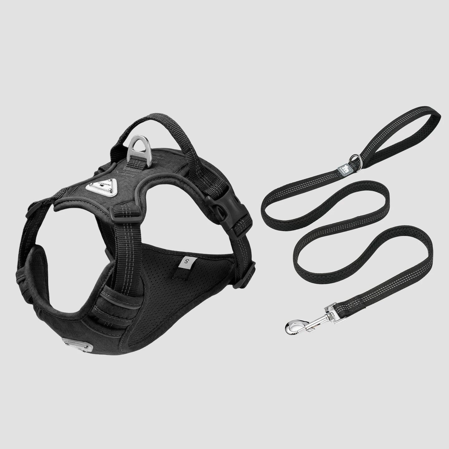 Reflective Adjustable Harness & Leash Set