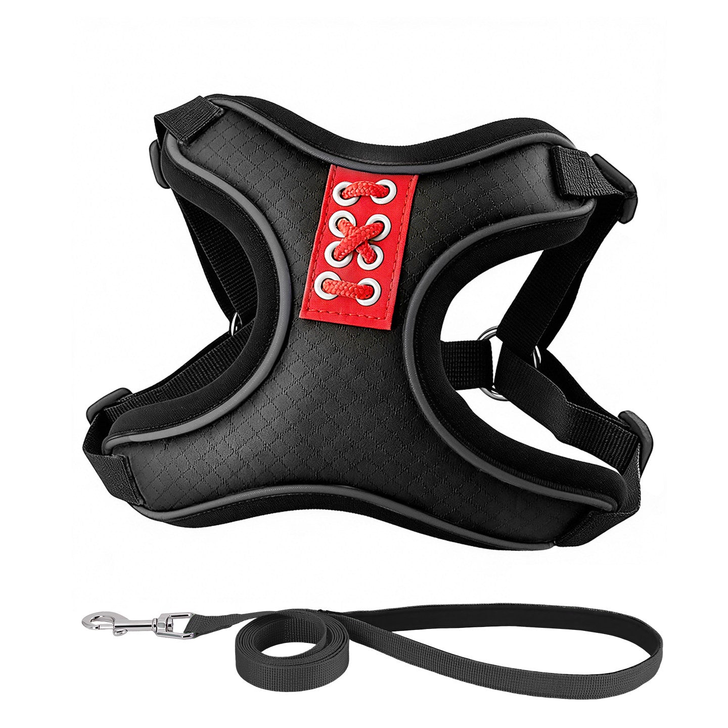 Reflective Mesh Harness & Leash Set