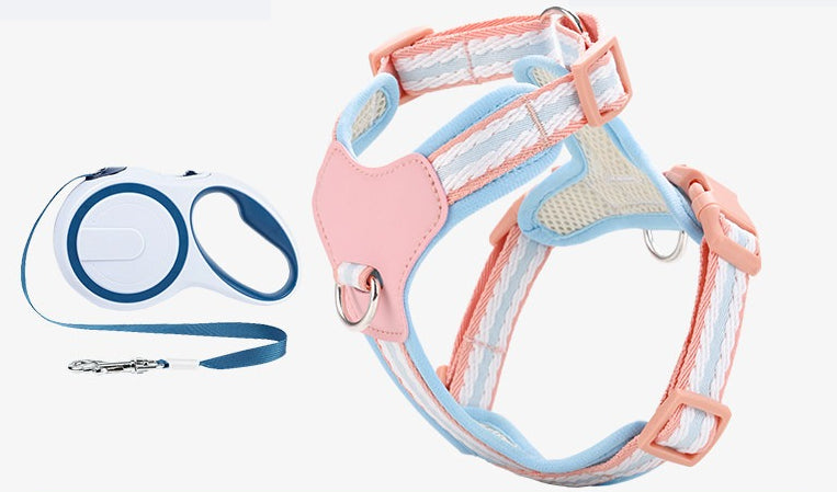 Breathable Y-Shape Harness & Leash Set