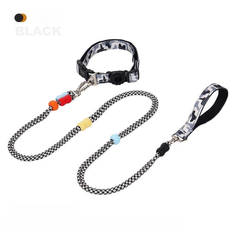Braided Reflective Collar & Leash Set