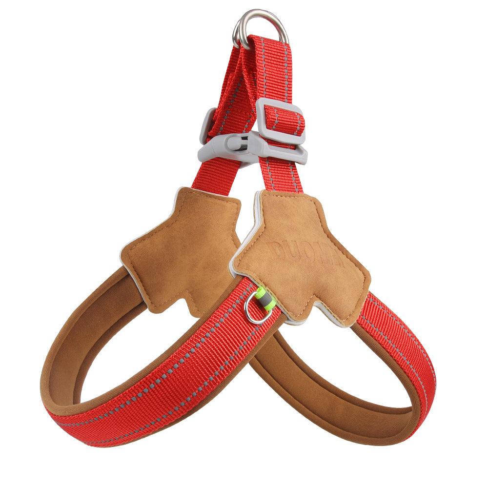 Reflective Y-Shaped Dog Harness