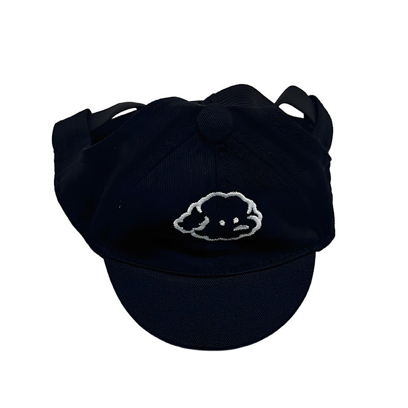 Embroidered Baseball Dog Hat for Dogs – Blue