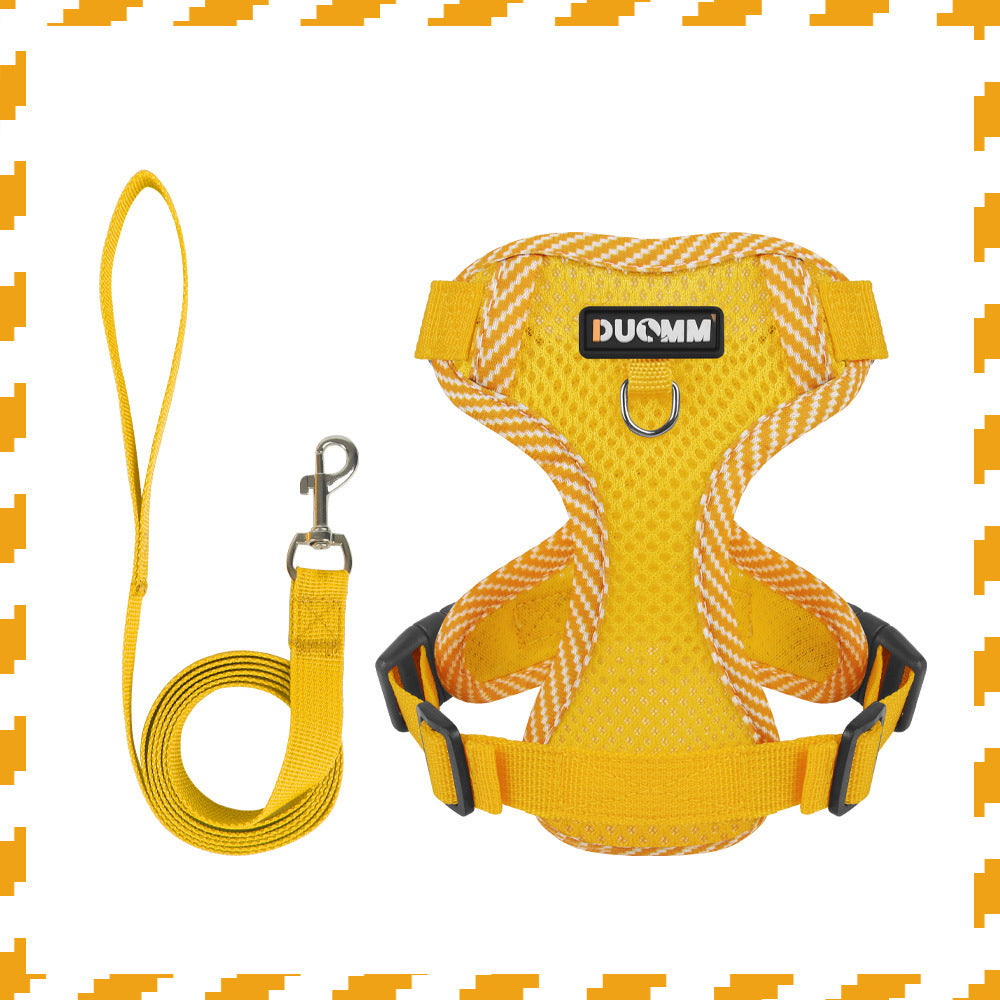 Reflective Mesh Harness & Leash Set