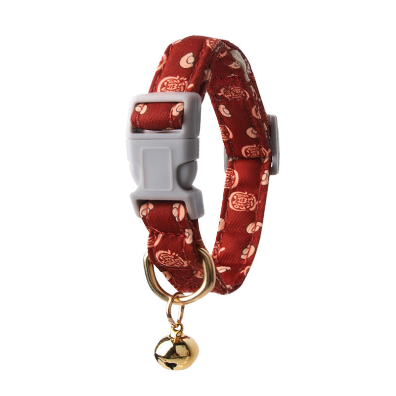 Floral Print Dog Collar