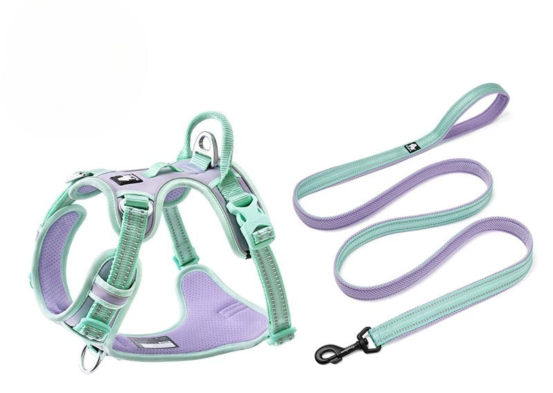 Reflective No-Pull Harness & Leash Set