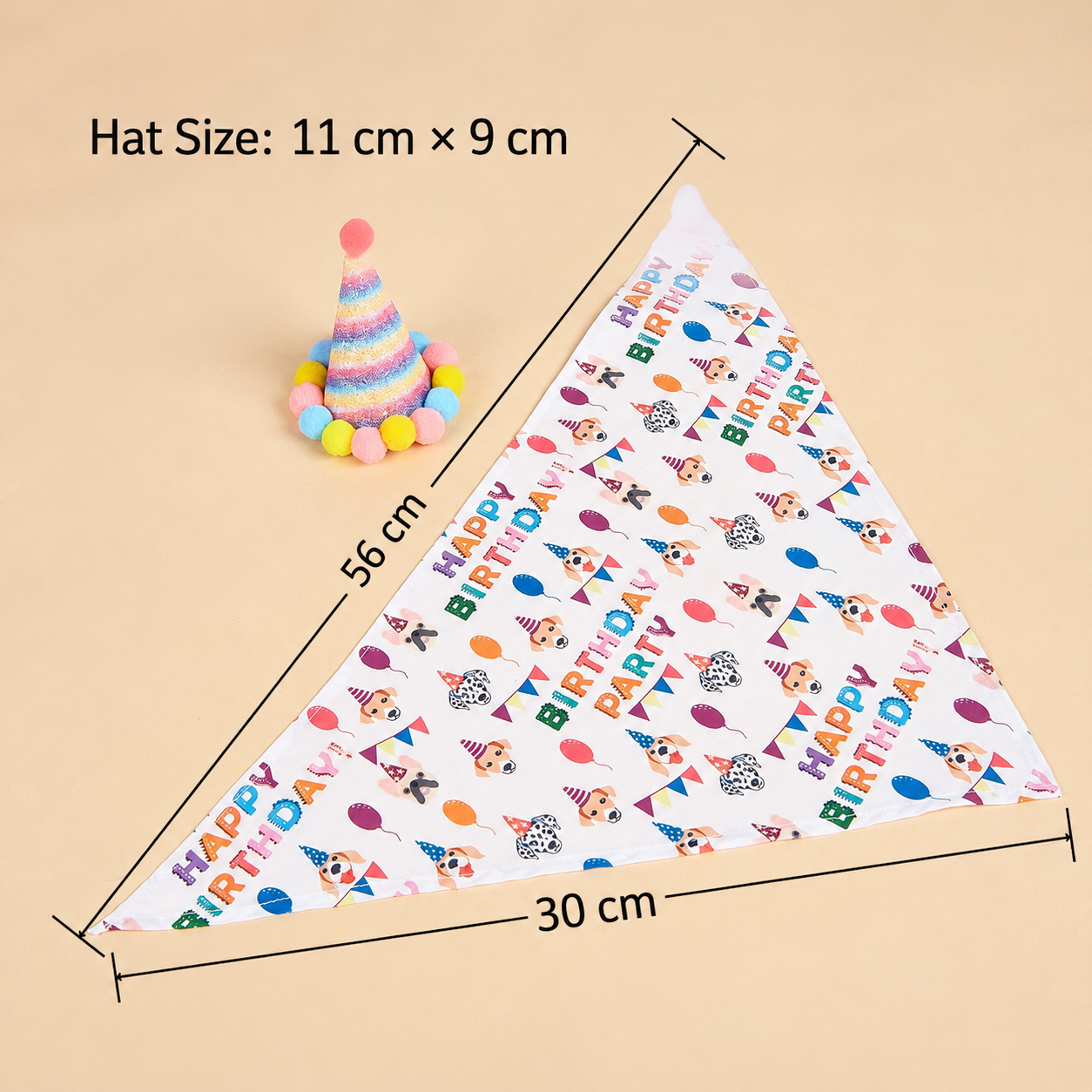 Birthday Bandana & Hat Set