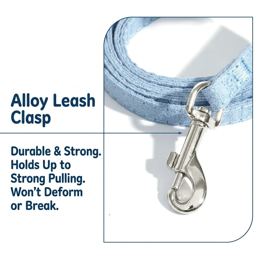 Striped Bow Tie Harness & Leash Set