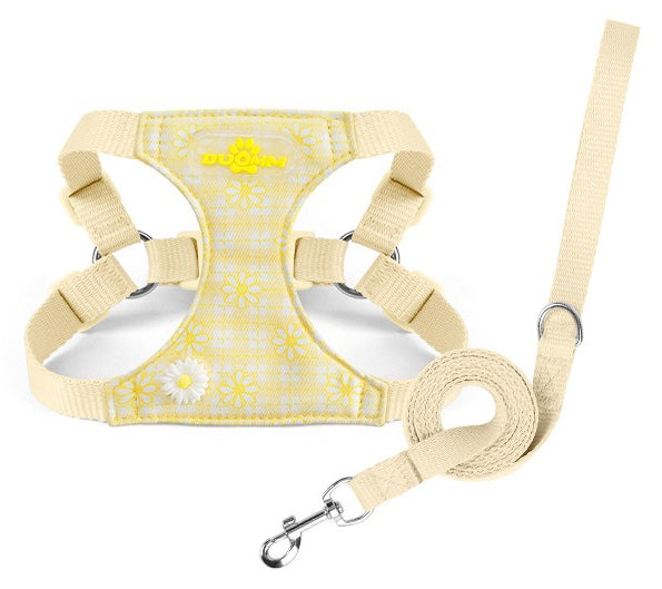 Daisy Print Dog Harness