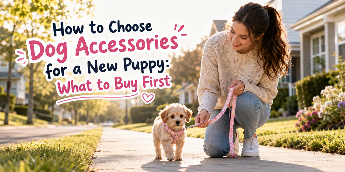How to Choose Dog Accessories for a New Puppy: What to Buy First