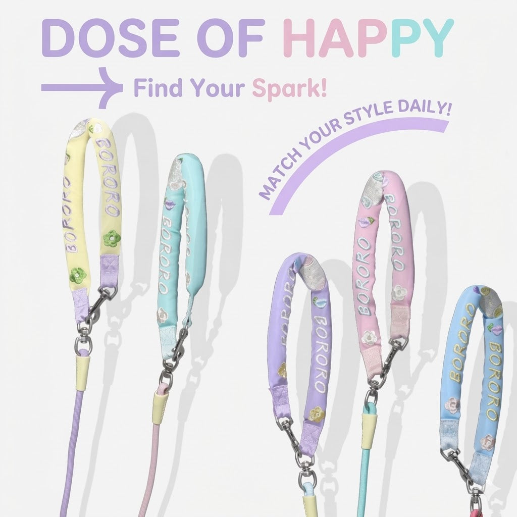 Embroidered Training Slip Dog Leash