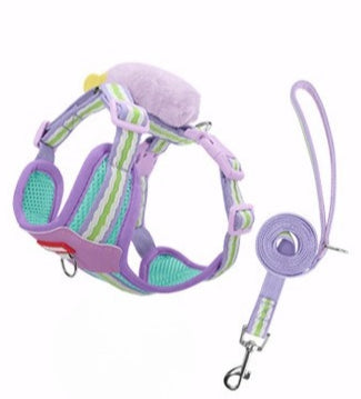 Plush Doll Harness & Leash Set