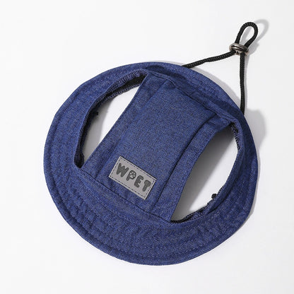 Denim Style Dog Hat