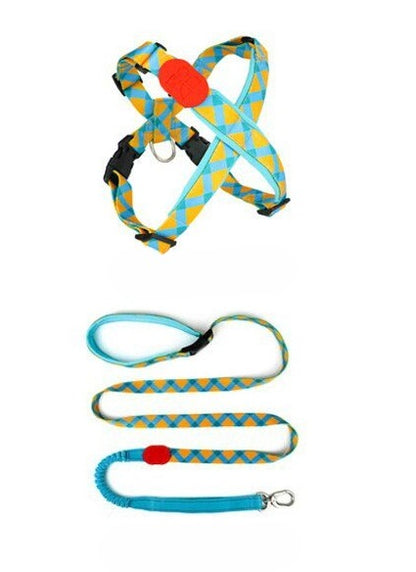 Patterned Hands-Free Dog Leash