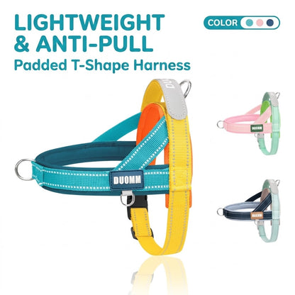 T-Shaped Anti-Pull Reflective Dog Harness