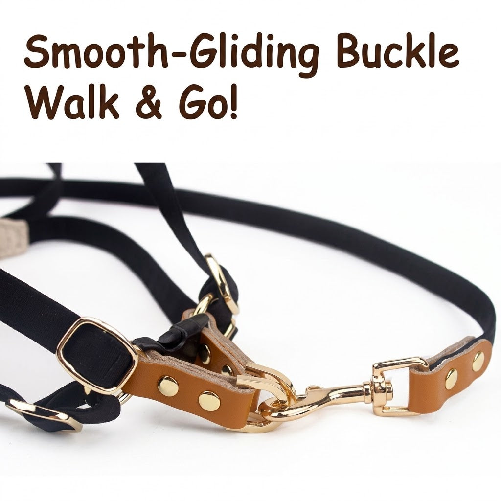 Checkered Harness & Leash Set