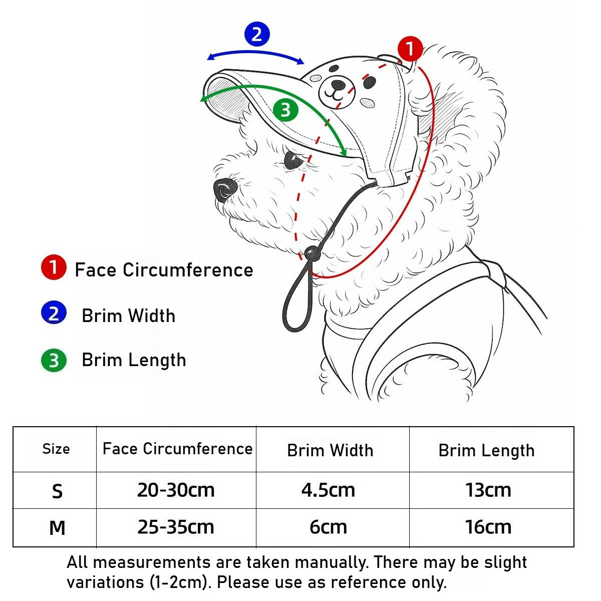 Adjustable Outdoor Dog Hat