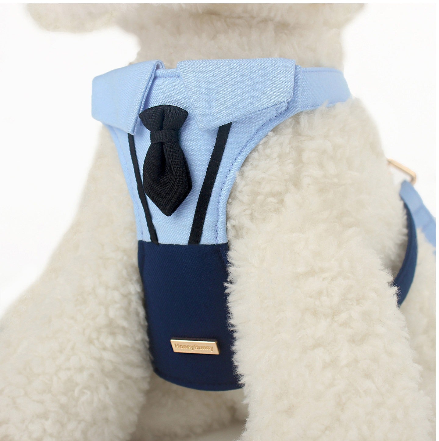 Officer Uniform Harness & Leash Set – Blue