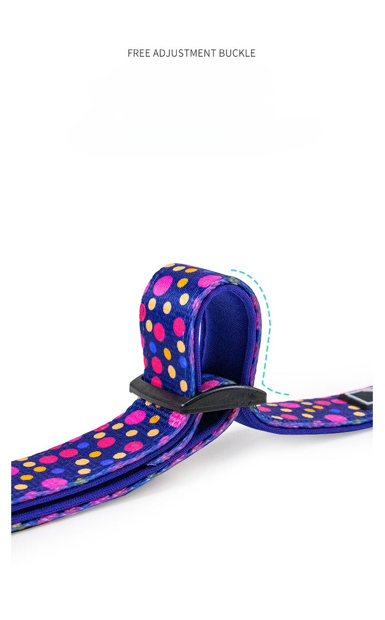 Patterned Soft Lined Dog Collar