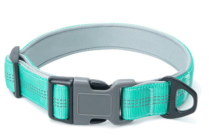 Reflective Nylon Dog Collar for Dogs – Multi