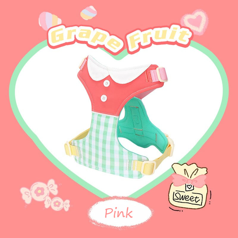 Preppy Plaid Dog Harness