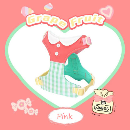 Preppy Plaid Dog Harness