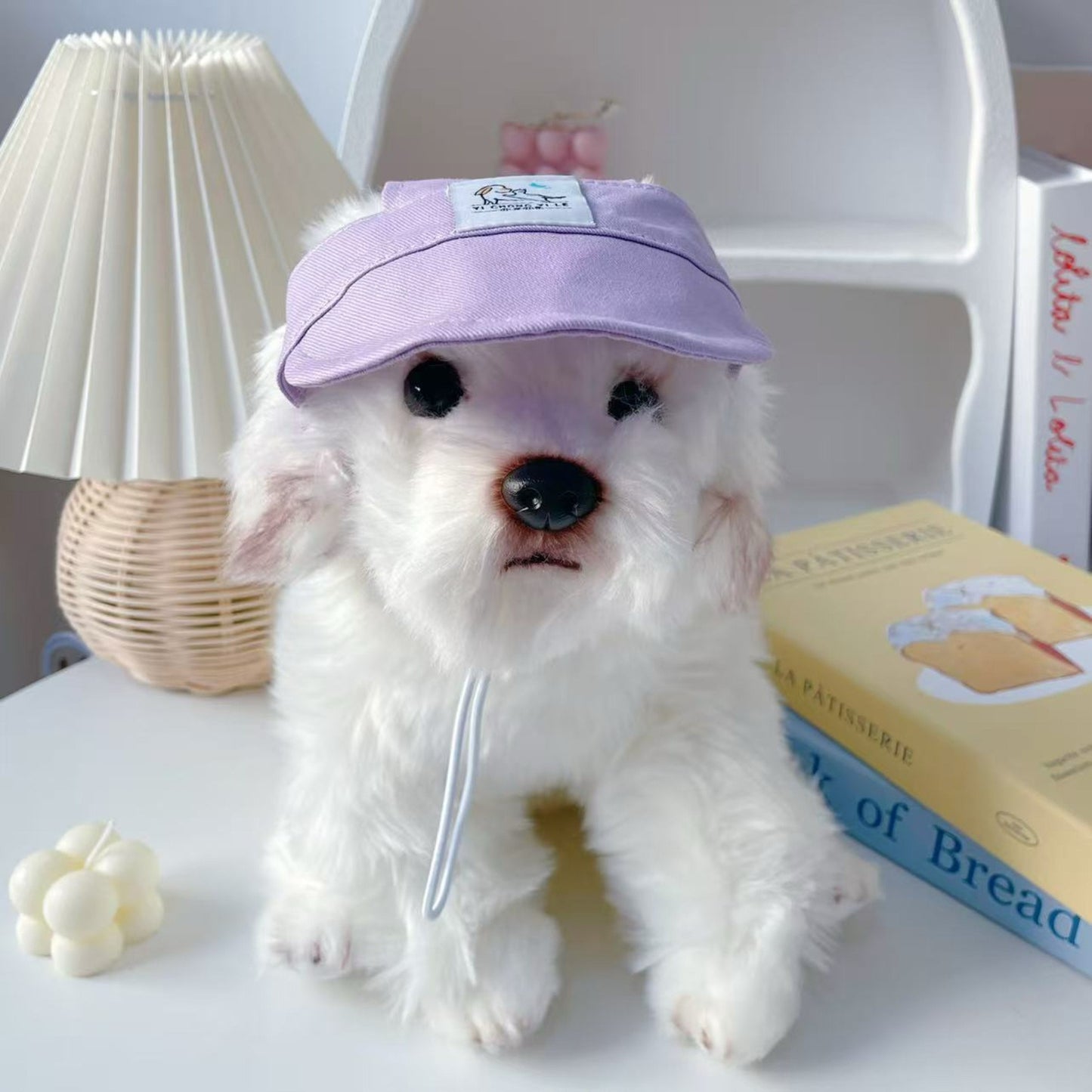 Adjustable Canvas Dog Hat