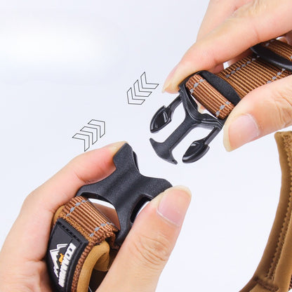 Reflective Adjustable Dog Collar for Dogs – Solid Colors