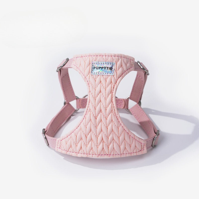 Quilted Soft Harness & Leash Set
