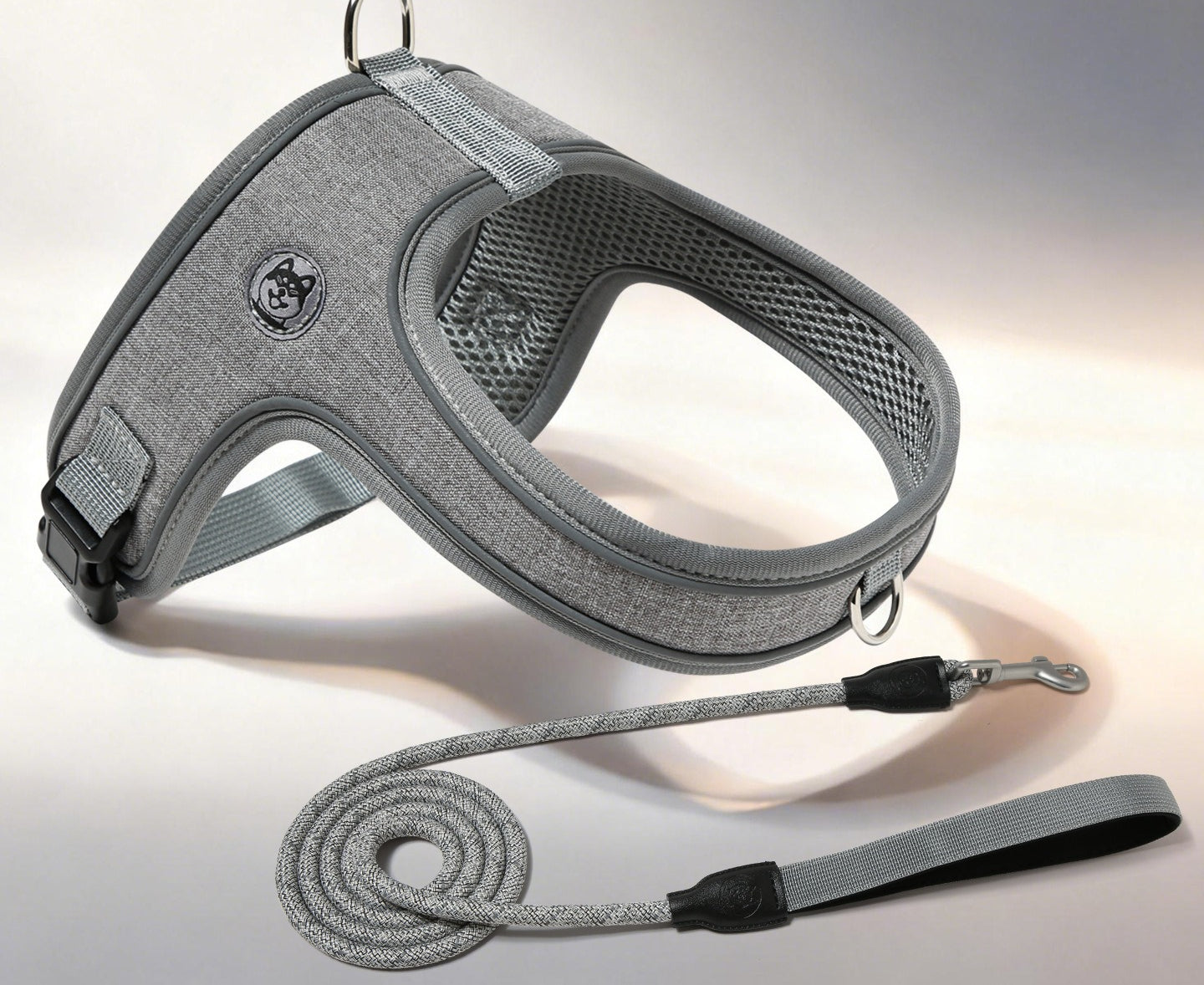 Reflective Saddle Harness & Leash Set