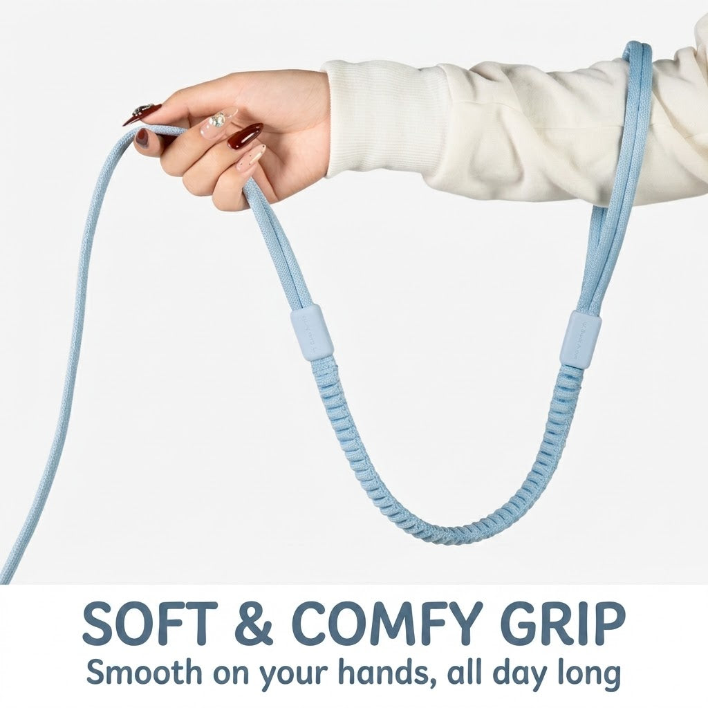 Elastic Shock-Absorbing Dog Leash