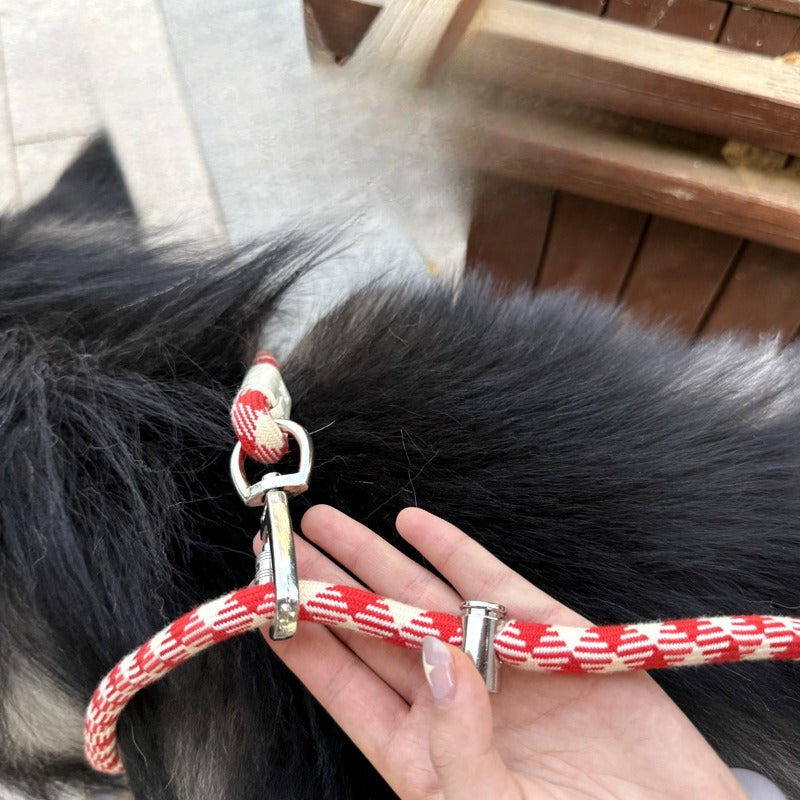 Braided Slip Leades Leash for Dogs