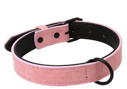 PVC Leather Dog Collar for Dogs – Multi