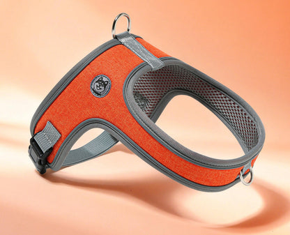 Reflective Saddle Harness & Leash Set
