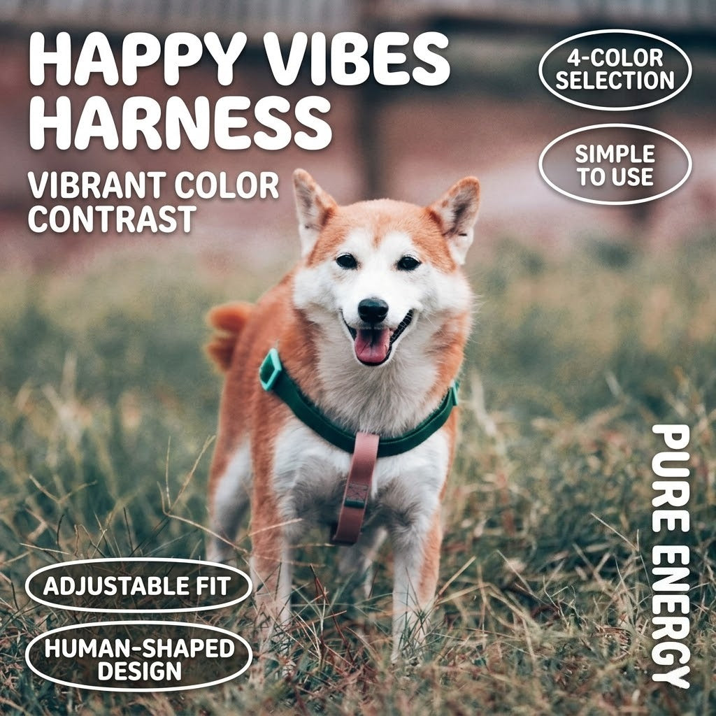 Waterproof H-Shaped Dog Harness