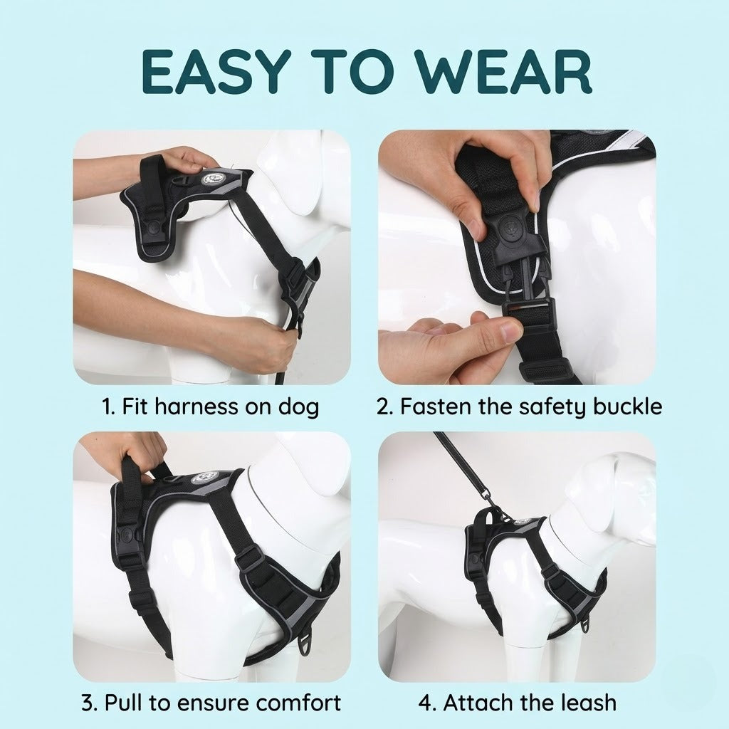 Reflective No-Pull Dog Harness