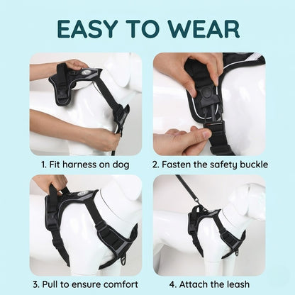 Reflective No-Pull Dog Harness