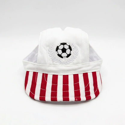 Soccer Fan Dog Hat