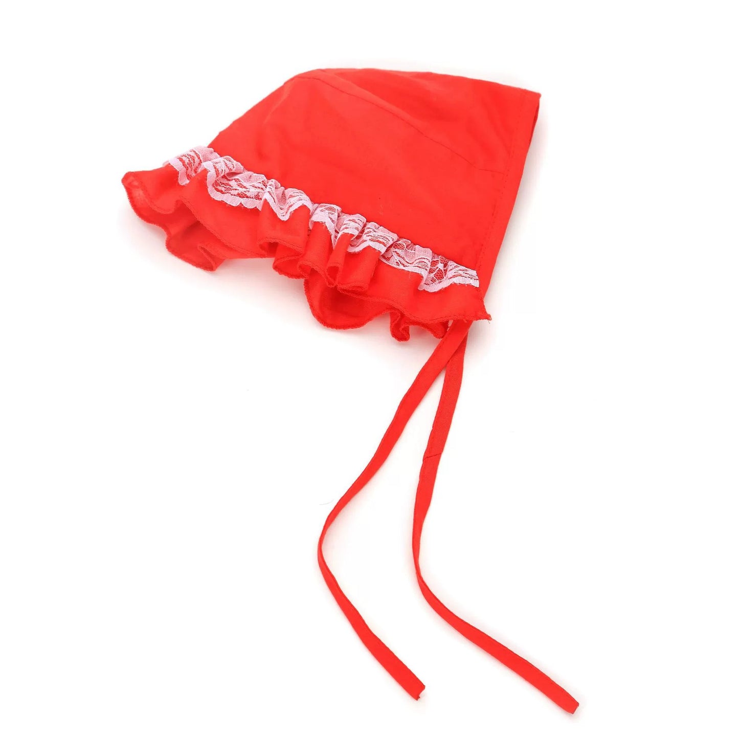 Lace Trim Dog Hat