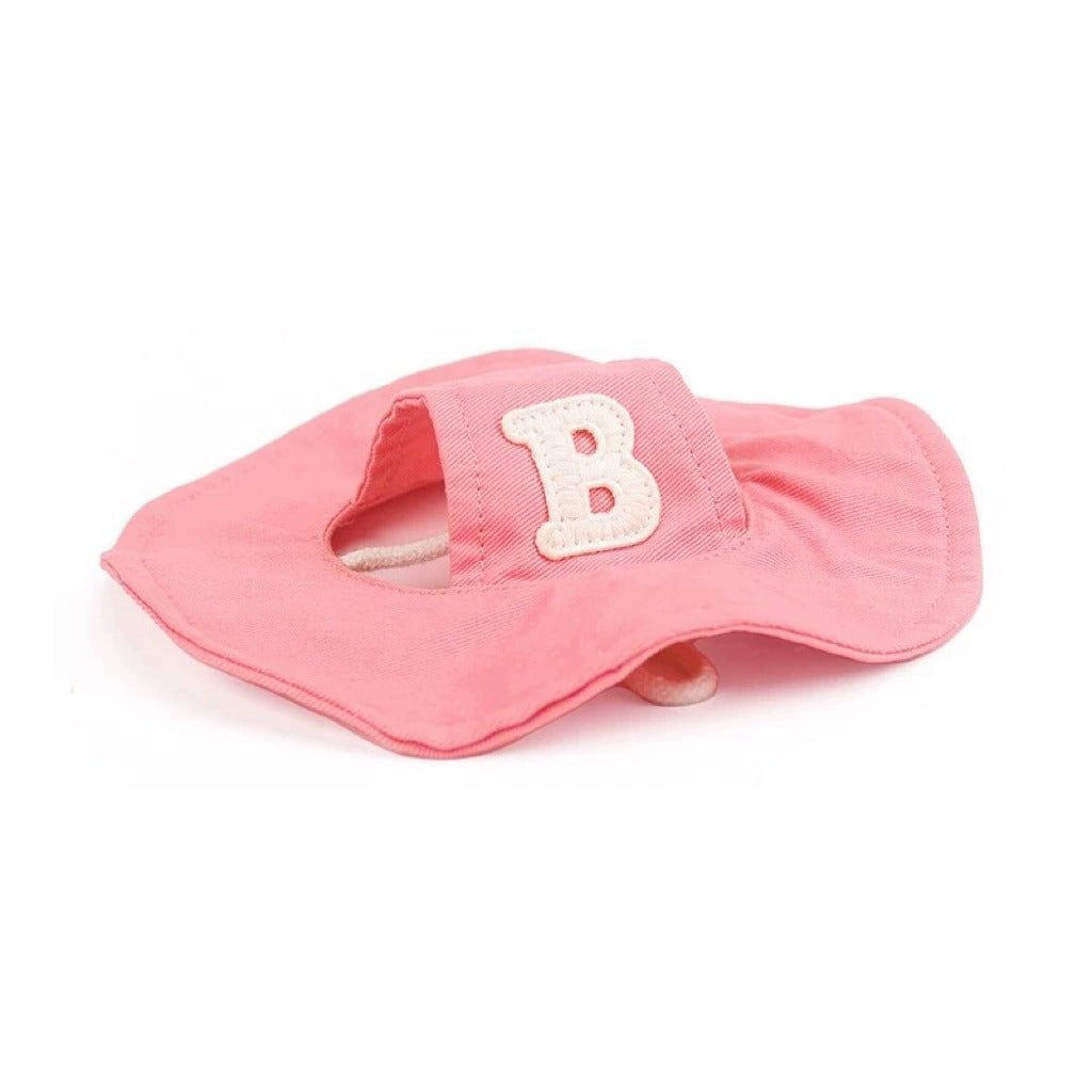 Embroidered Cotton Dog Hat