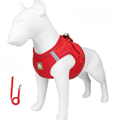 Reflective Mesh Harness & Leash Set