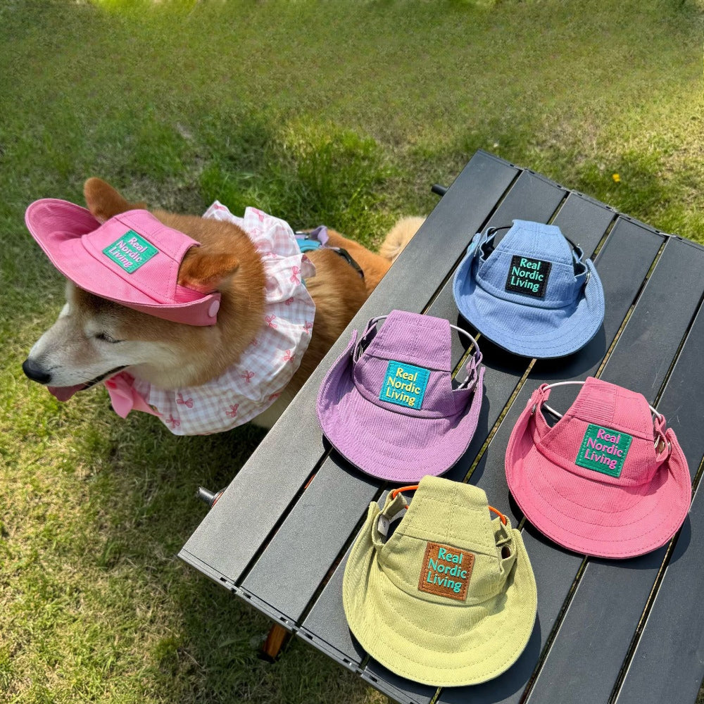 Breathable Sun Protection Dog Hat