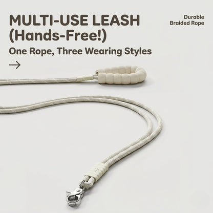 Hands-Free Shock-Absorbing Dog Leash
