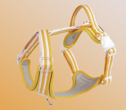 Macaron Striped Dog Harness for Dogs – Multicolor