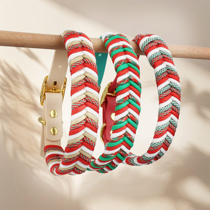 Braided Dog Collar