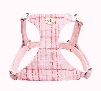 Plaid Harness & Leash Set