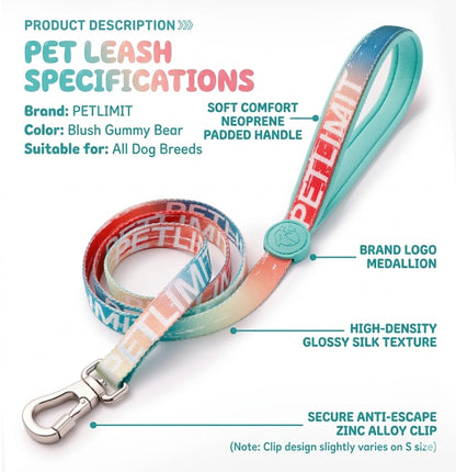 Gradient Soft Handle Dog Leash