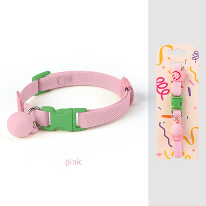 Checkered Elastic Dog Collar