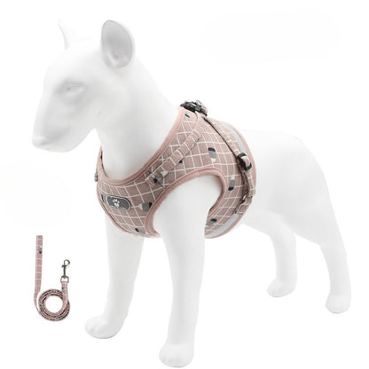 Reflective Mesh Harness & Leash Set