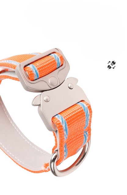 Reflective Tactical Dog Collar for Dogs – Multi