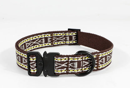 Tribal Collar & Leash Set – Multi